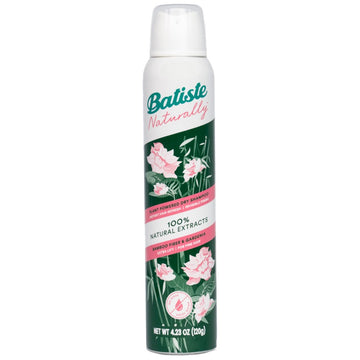 Batiste Naturally Bamboo Fibre & Gardenia Ξηρό Σαμπουάν Καθημερινής Χρήσης για Όλους τους Τύπους Μαλλιών 200ml